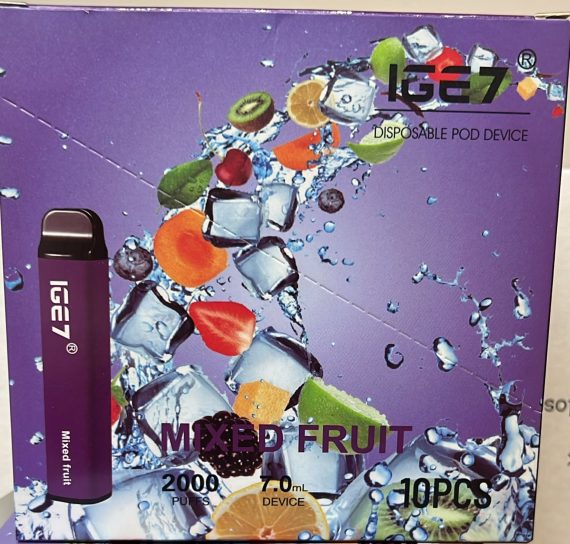 IGE7 e-cigarette 2000 puffs [Multiple Flavors - Randomly Shipped]