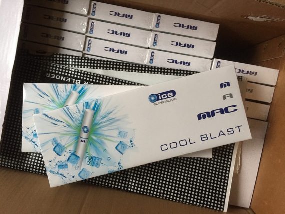 MAC Super Slims Cool Blast Carton